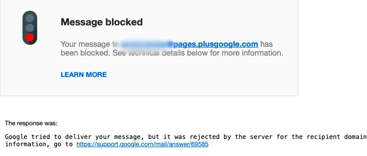 screenshot showing a phishing email and cyber thread